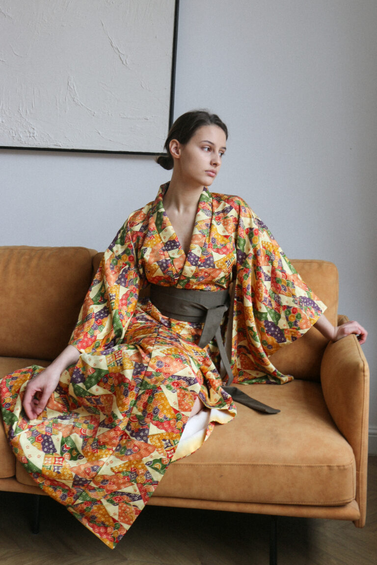 Кимоно комон – «прекрасный узор»